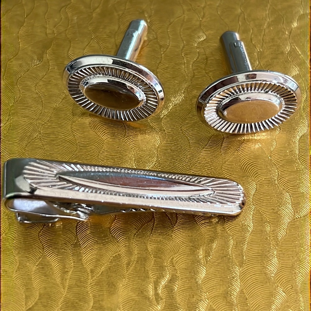 SPEIDEL Cuff Links and Tie Bar